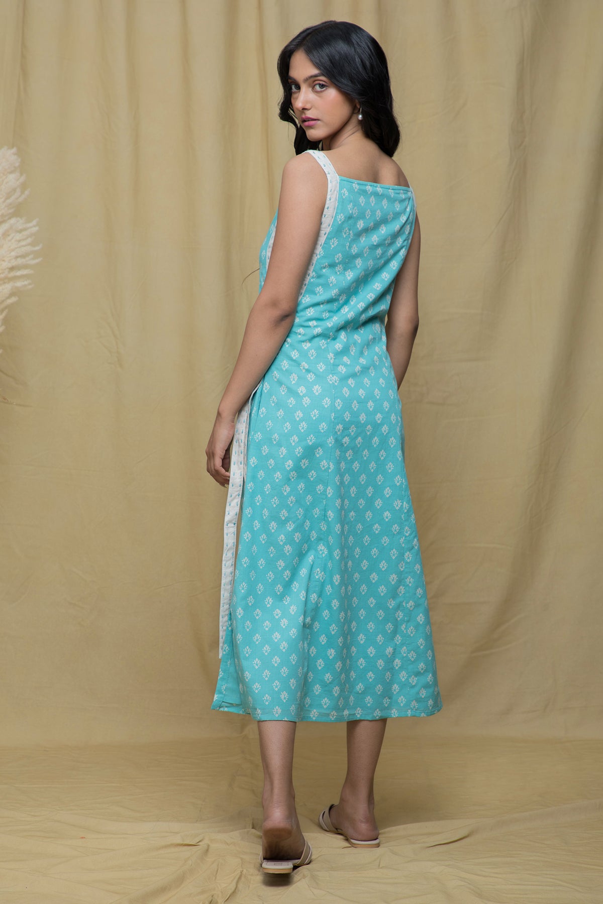 Noor Powder Blue Slip Dress
