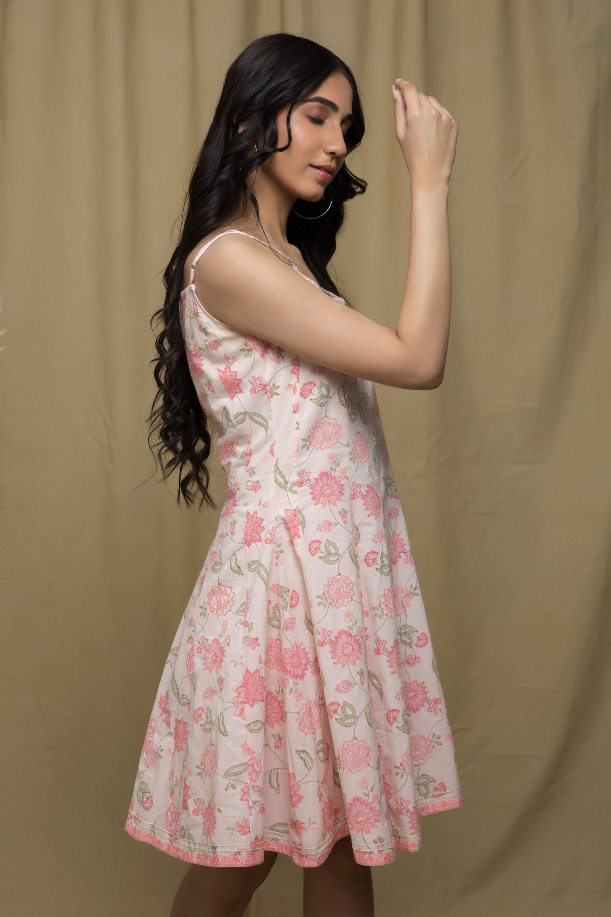 Raaga Pink Flare Dress