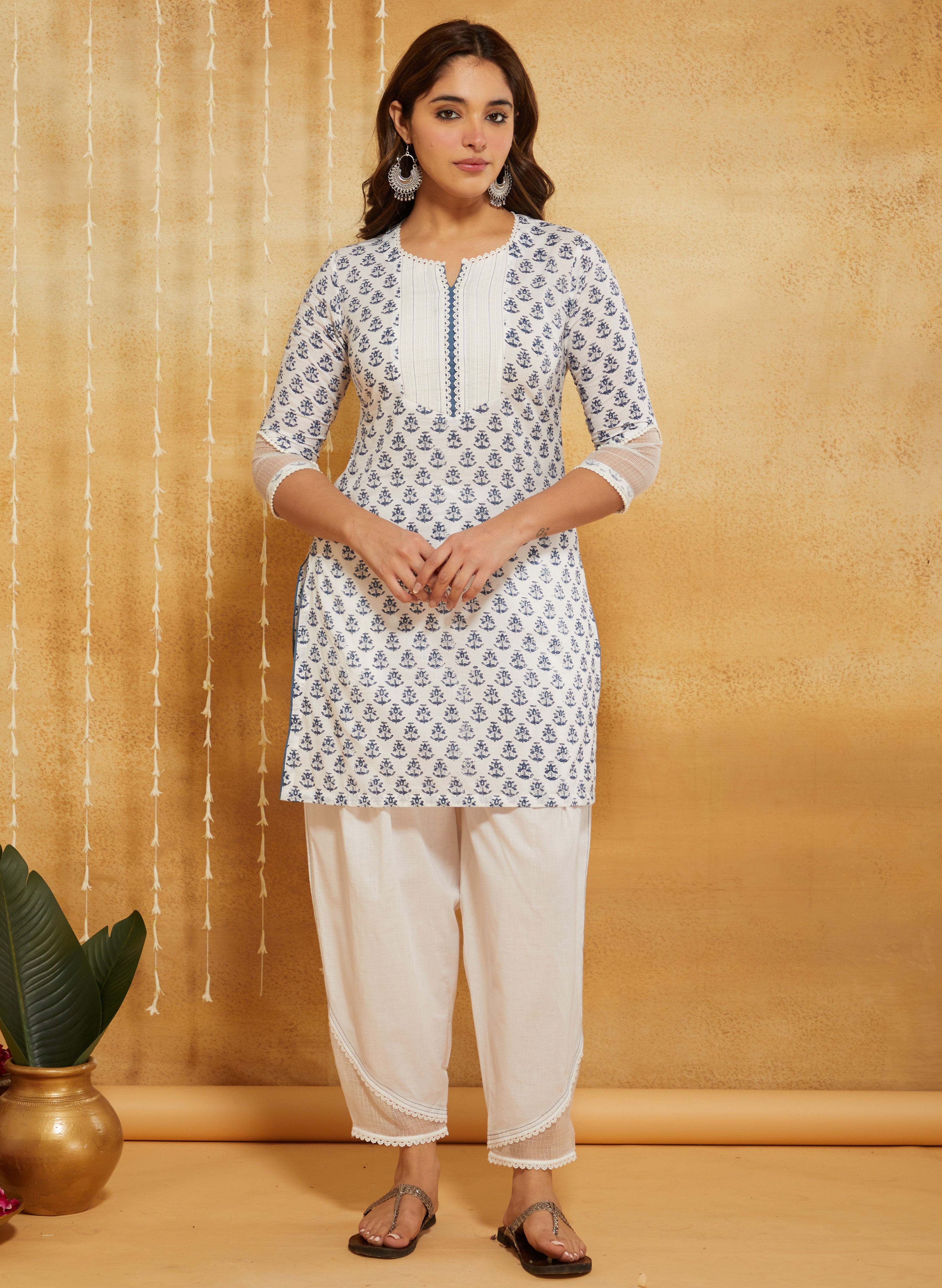 INDIGO BUTA KOTA CO-ORD SET