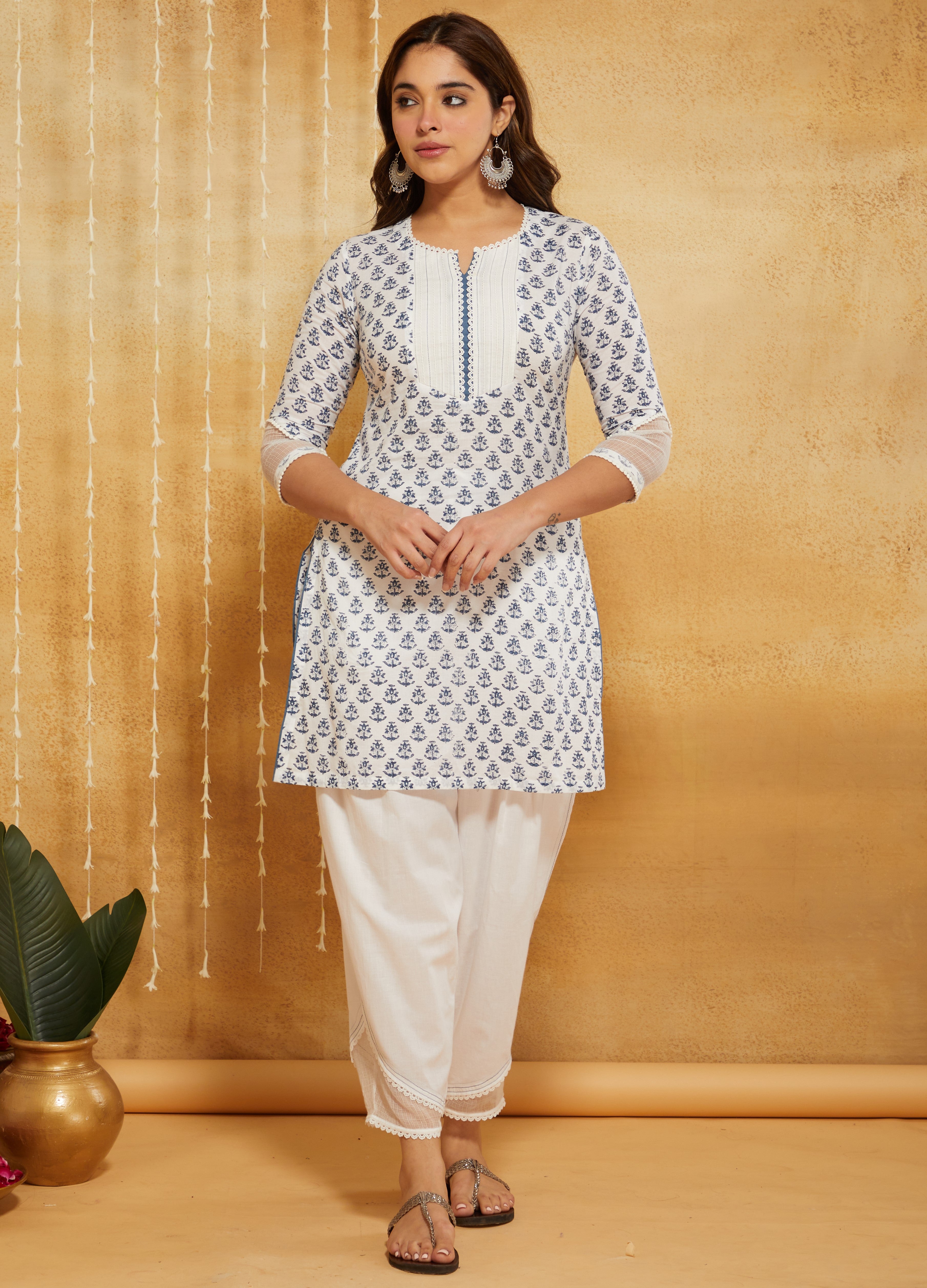 INDIGO BUTA KOTA CO-ORD SET