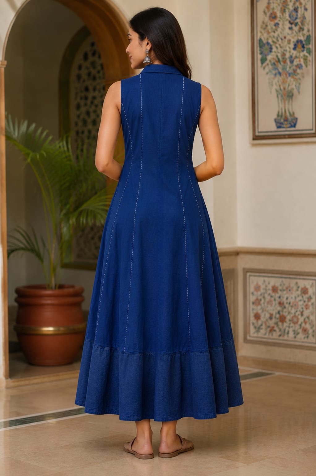 Indigo Kota Lace dress