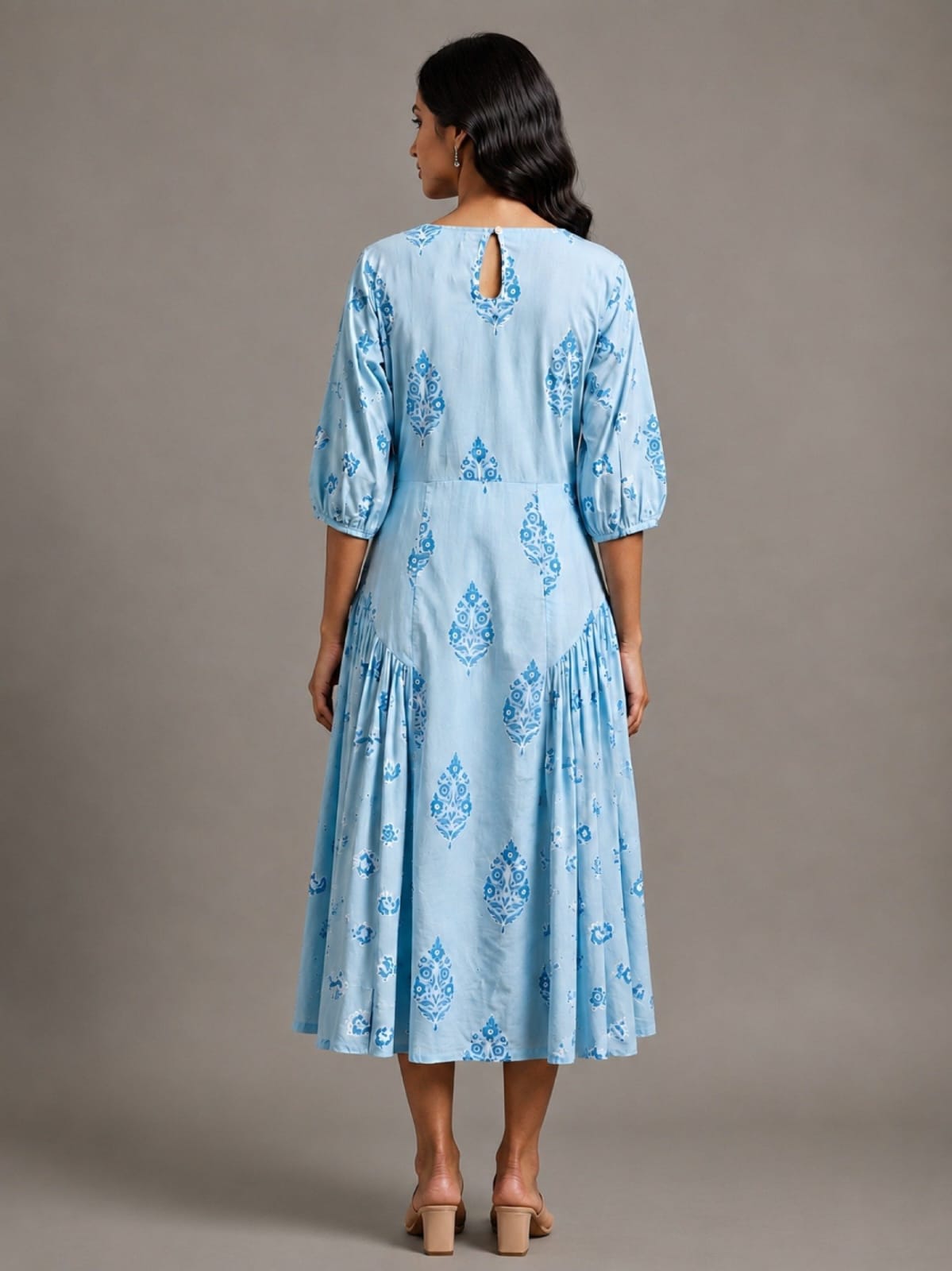 COOL BLUE DRESS