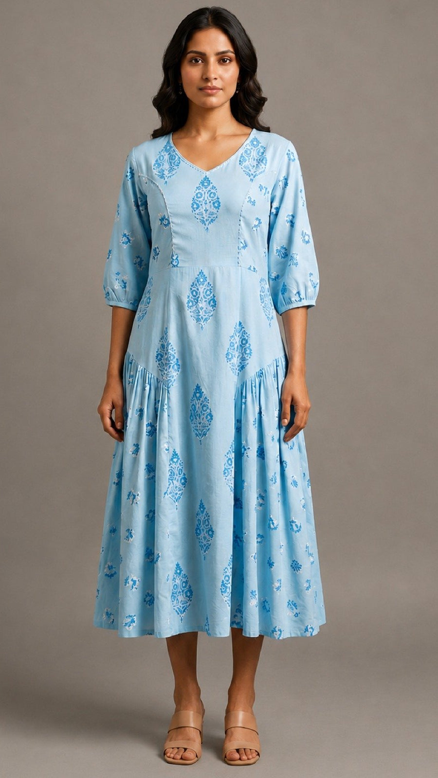 COOL BLUE DRESS