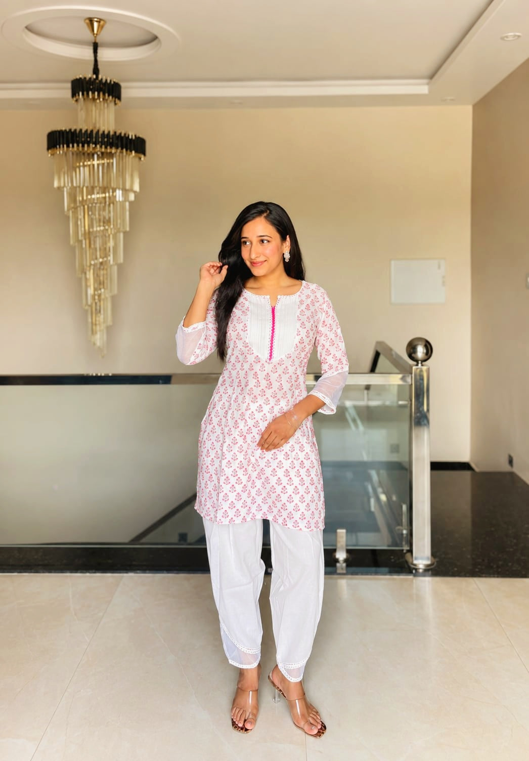 Pink Buta Co-ord Set