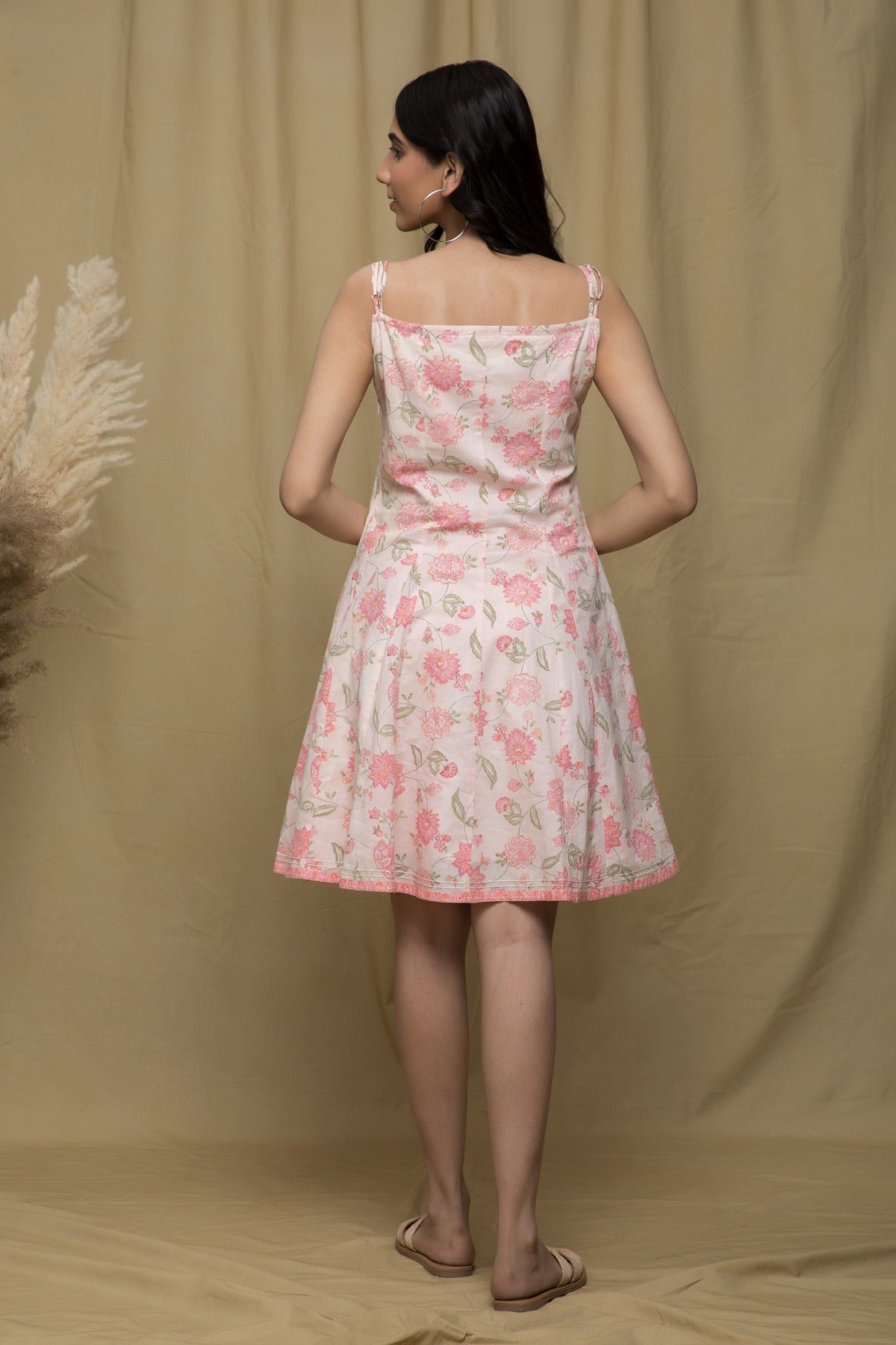 Raaga Pink Flare Dress