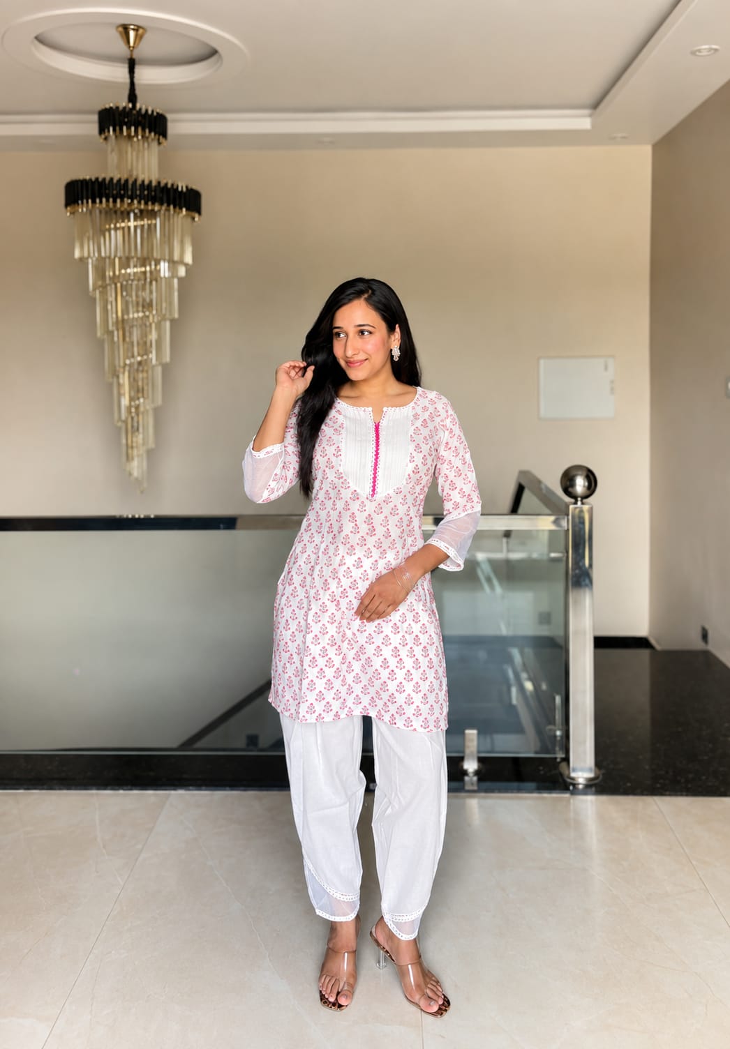 Pink Buta Co-ord Set