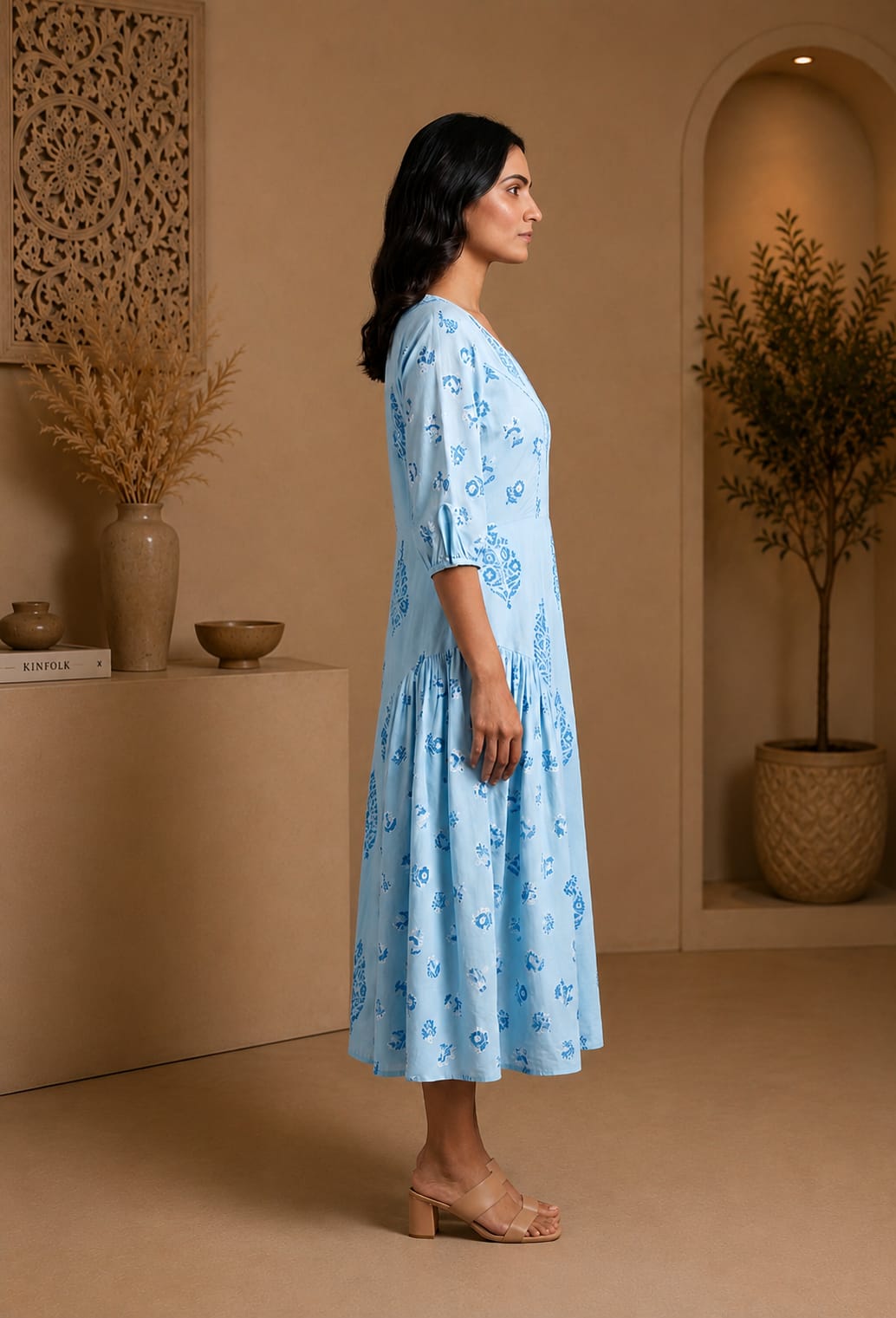 COOL BLUE DRESS