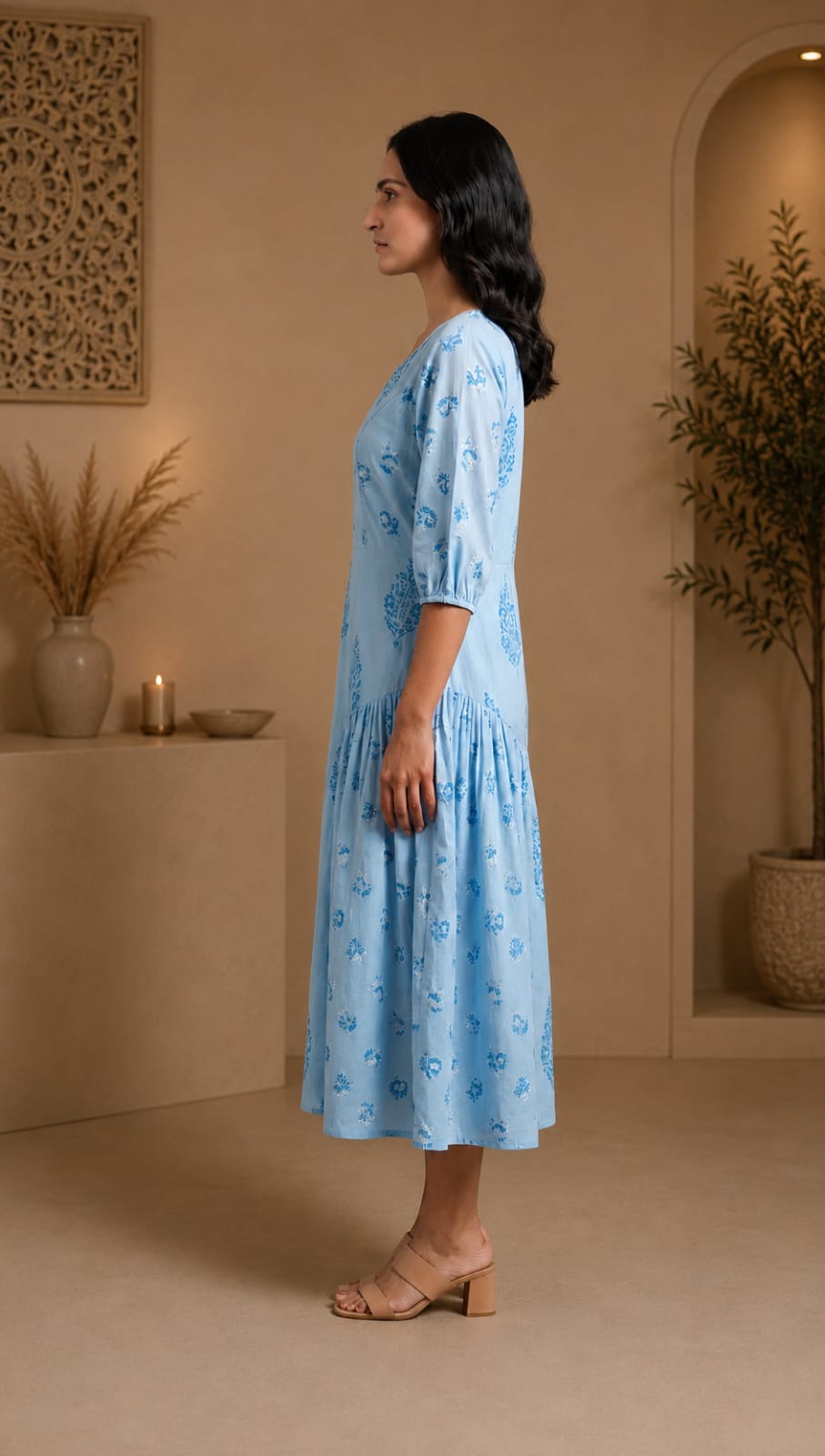 COOL BLUE DRESS